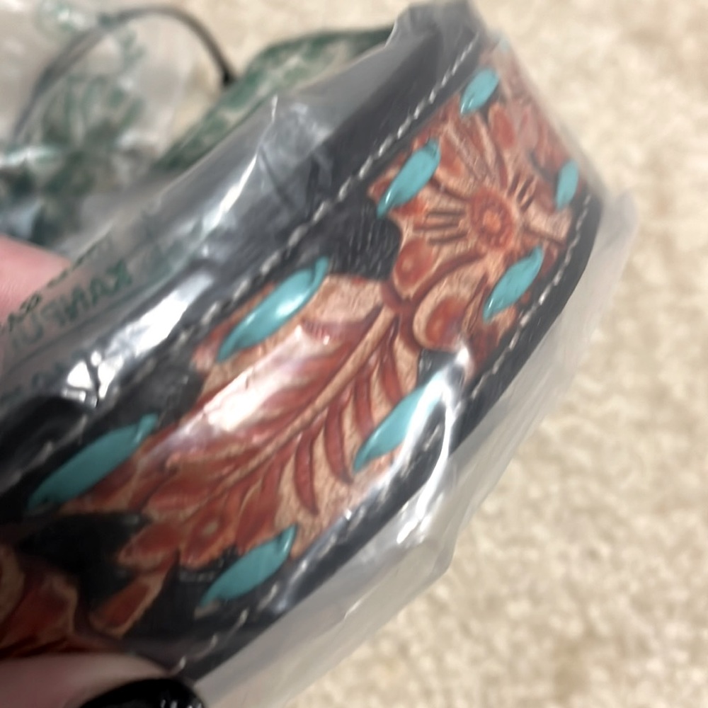 Genuine leather purse strap